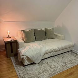 Brand New Couch W/ 2 Moveable Ottomans