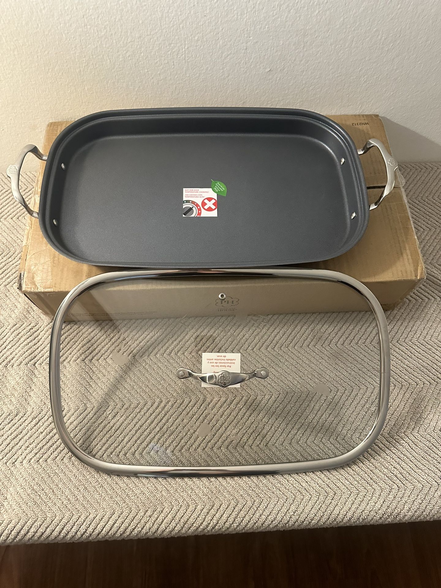 Princess House Comal Doble Con Teflon / Double Griddle With Nonstick