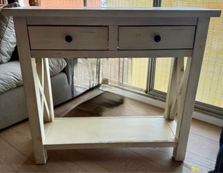 Table with drawers
