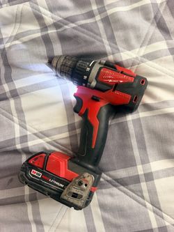 Milwaukee drill and battery