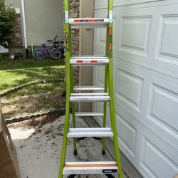 Brand new Little Giant Ladder Systems King Kombo 3-in-1 Ladder, 6 Ft, Green 375lb