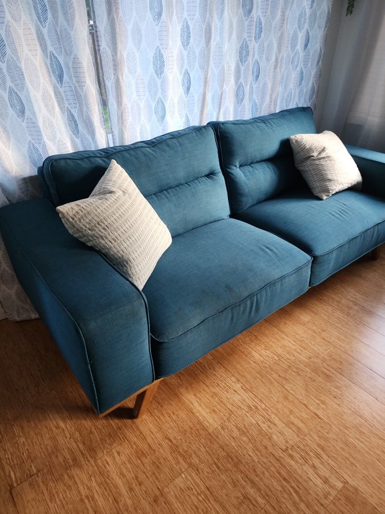 Blue Macy's Couch