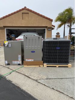 Carrier HVAC System – Condenser, Furnace & coil