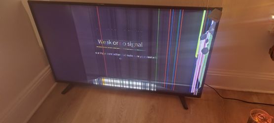 TV Screen Damaged