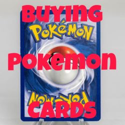 Buying Pokemon Cards!