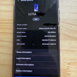 Galaxy Note 20 Ultra 