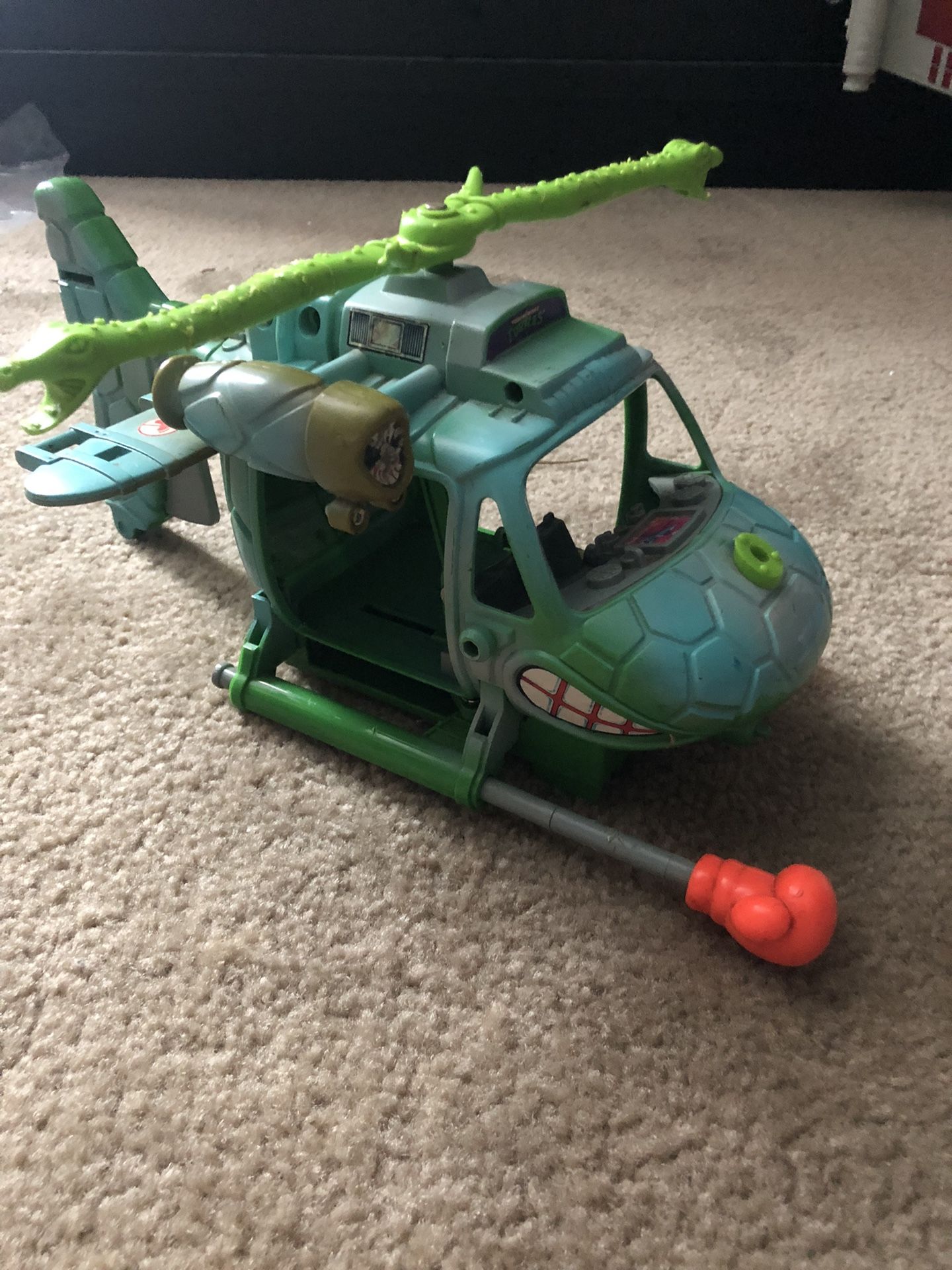 Vintage Teenage Mutant Ninja Turtle Copter