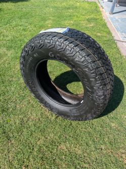 1) new 265/70/18 Goodyear at tire