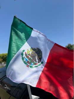 MEXICAN FLAGS FOR CAR