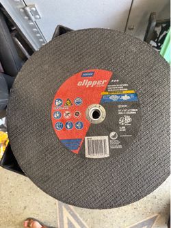 4- Norton® 14" Clipper Classic Aluminum Oxide Cut-Off wheel new