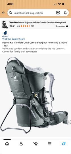 Deuter Kid Comfort child carrier backpack