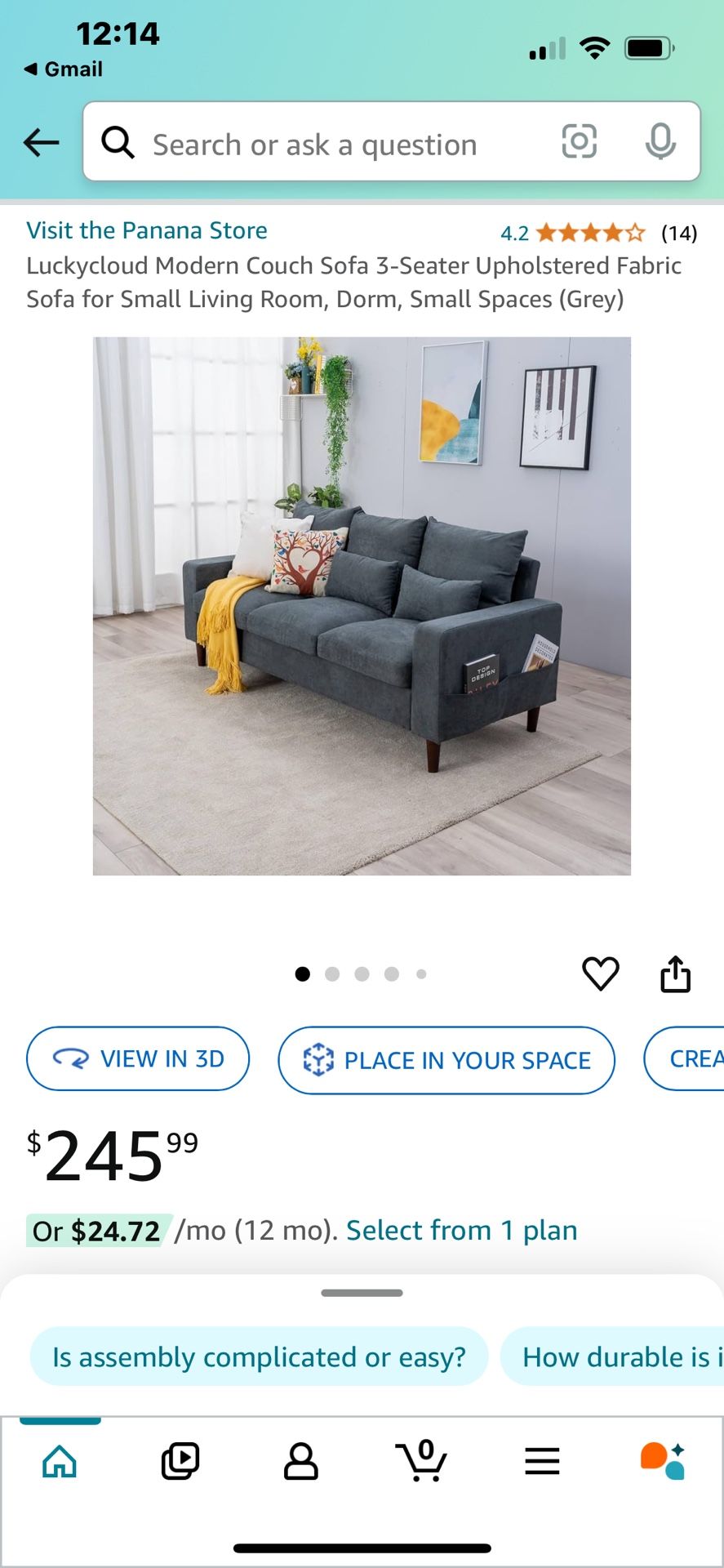 Brand New Sofa