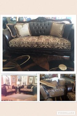 BRAND NEW SOFAS SET OF 2