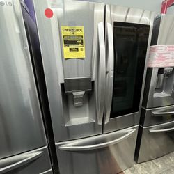 LG French Door Counter Depth Instaview Stainless Steel Fridge