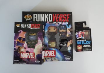 Funko Game Night!! Marvel Funkoverse and Something WILD!