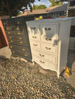 White dresser