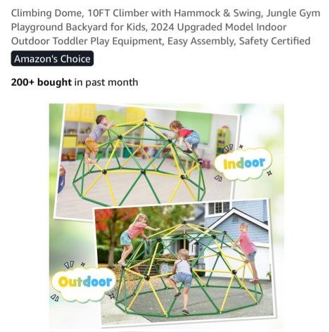 Climbing Dome, 10FT 