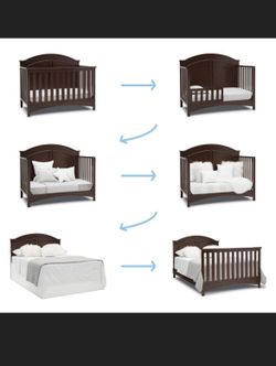 Baby Crib & Full Bed (6-1)