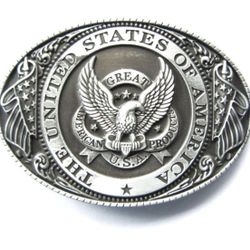 USA Belt Buckle