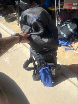 Golf bag and clubs
