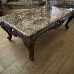 Coffee Table Marble Top