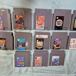 13 Collectible Original NES Games