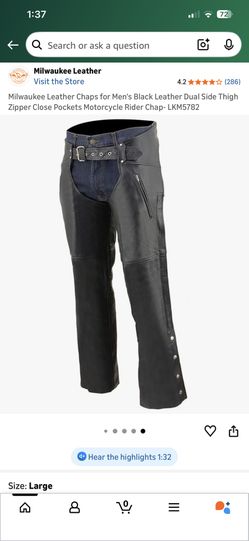 Milwaukee Leather Chaps Woman’s