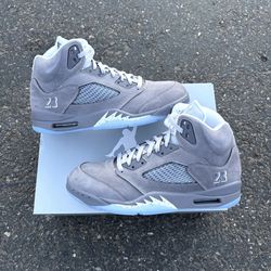 Jordan 5 WOLF GREY *Receipt Included*