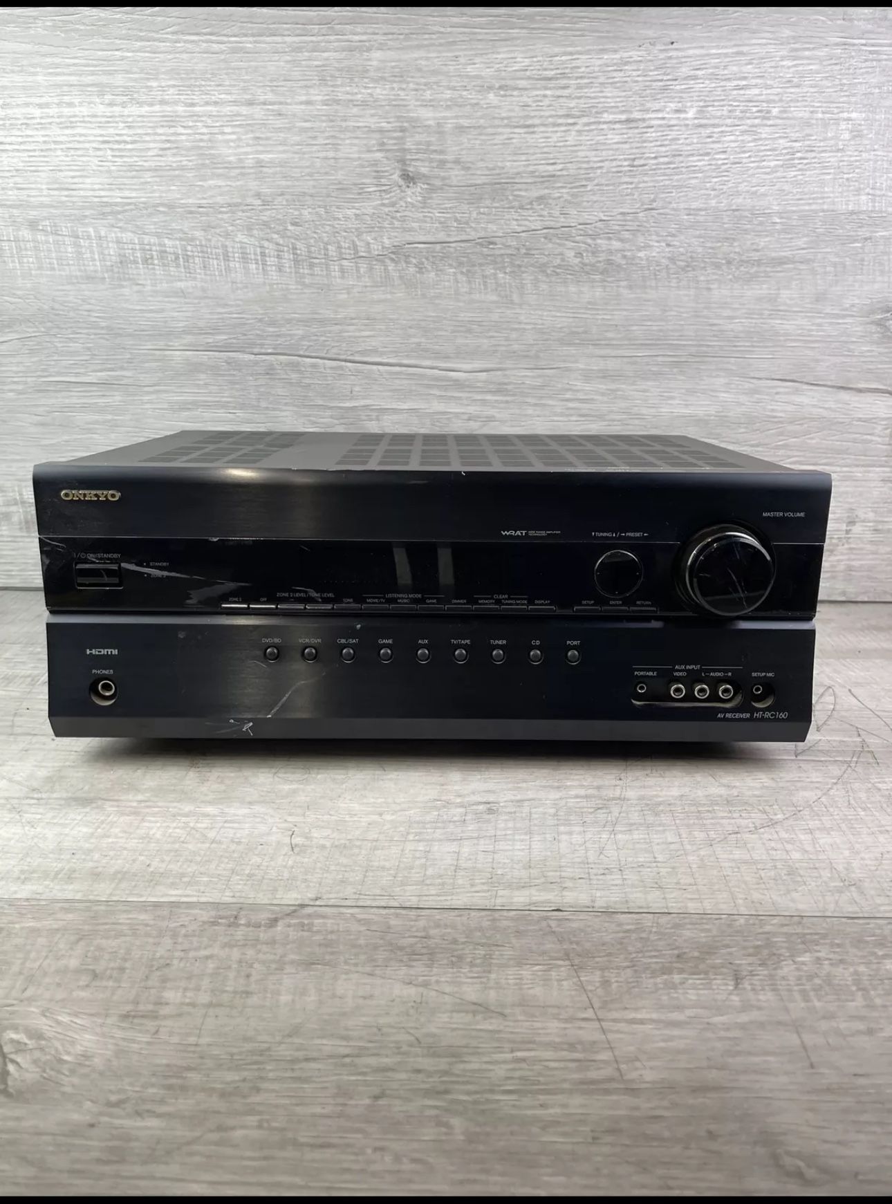 ONKYO HT-RC160 7.2-Channel A/V Surround Home Theater Receiver