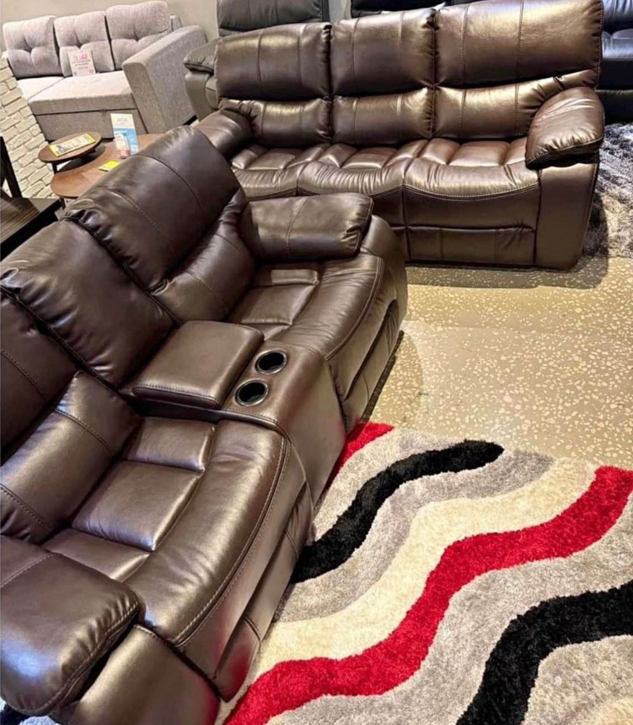 COMFY NEW RECLINING SOFA AND LOVESEAT SET ON SALE ONLY $1099. IN STOCK SAME DAY DELIVERY 🚚 EASY FINANCING 