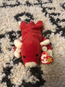 Retired Snort the Bull Beanie Baby