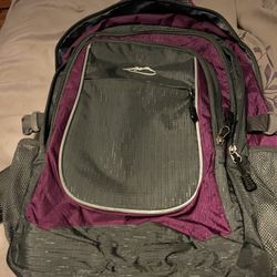 Purple Backpack 