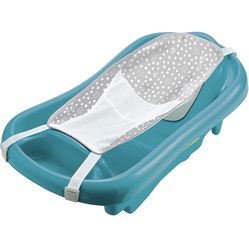 Baby bath Tub- The First Years Sure Comfort Deluxe Newborn to Toddler Tub, Teal