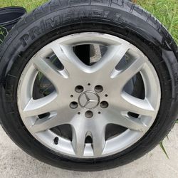 Mercedes E Class Size 18” 