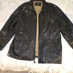 leather coat