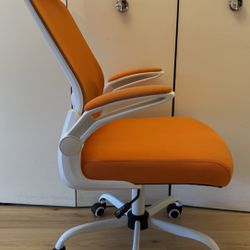 Ergonomic office chair with lumbar support.