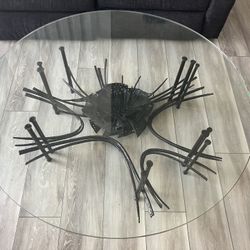 Beautiful Contemporary Glass Coffee Table