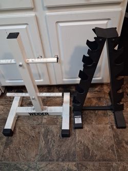 Two weight racks
