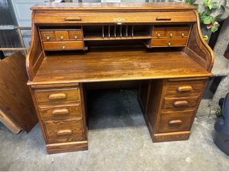 Antique top desk