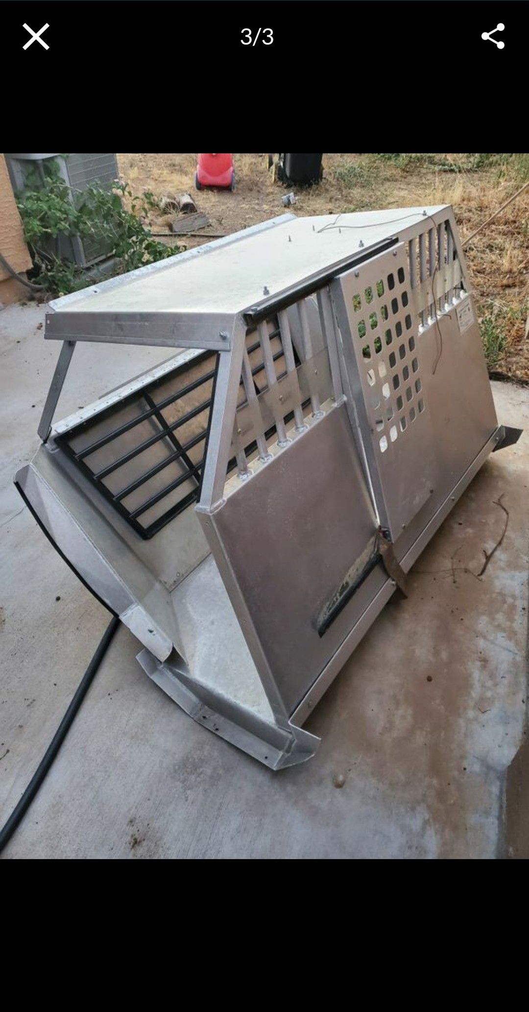 K9 Cage for vehicle or a special project fabrication