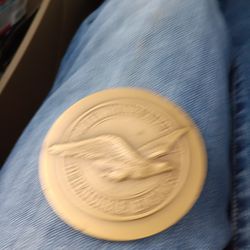 Vintage Bronze Aviation Coin. Beutiful..