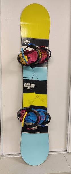 Rome SDS Garage Rocker 157 cm With Union Flite Bindings