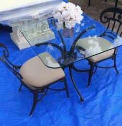 Wrought Iron ~ Bistro Set
