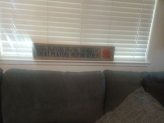 Metal, Wood Inspirational Sign For Home Decor