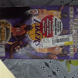 Lakers Championship Vhs 