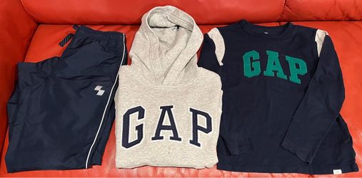 Boys Youth GAP/Children’s Place Hoodie/Shirt (Size Medium) Pants Set (Size 7/8)