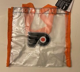 Brand New Philadelphia Flyers Clear Reusable Bag