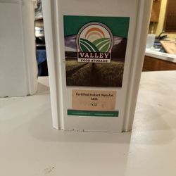 Valley Food Storage Fortified Milk. 