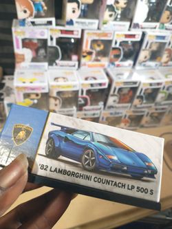 2022 Hot Wheels RLC Exclusive '82 Blue Lamborghini Countach LP 500
S