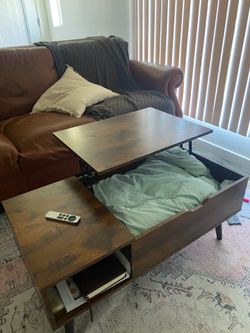 Coffee table with storage